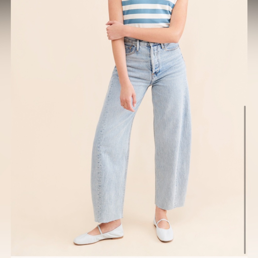 Driftwood Parker Balloon Leg Jeans size 25 lightly worn